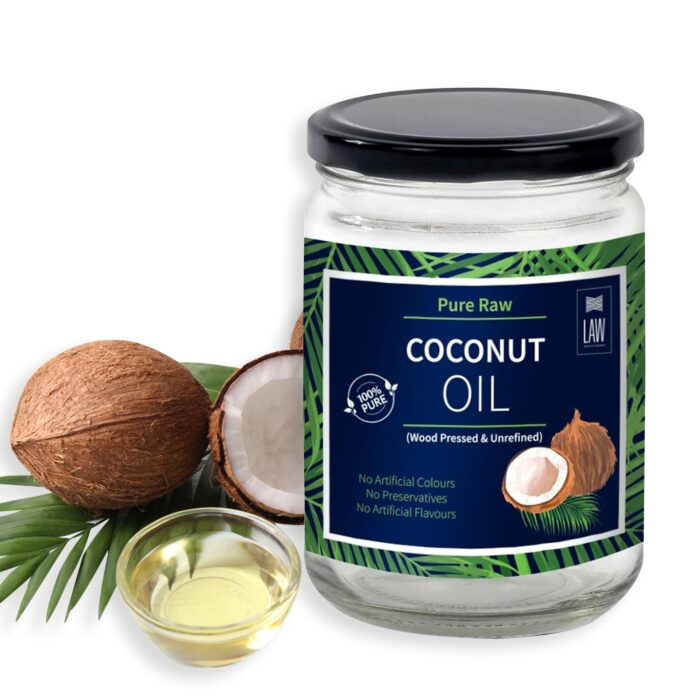 virgincoconutoiljar_1 Premium Pure Raw Wood pressed Coconut Oil from Kerala - Image 1