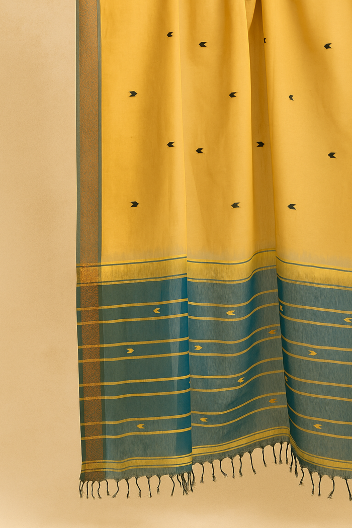 Kerala Handloom Kasaragod Saree - Six Yards Of Uniqueness - Image 3