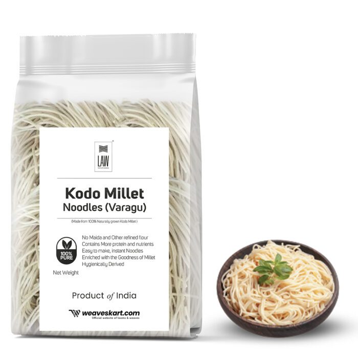 Kodo Millet Noodles (1) Kodo Millet Noodles (Varagu) 200gm - Image 1