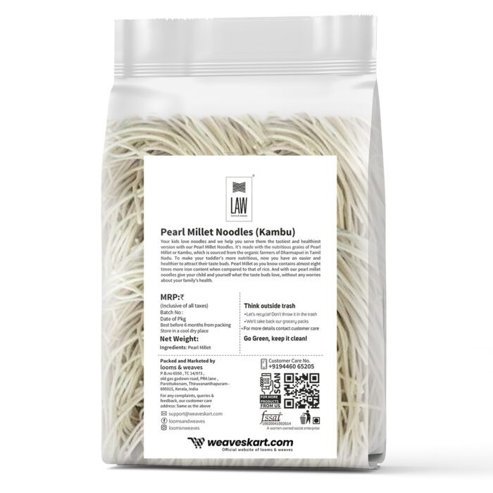 Pearl Millet Noodles (Kambu) 200gm - Image 3