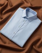 Muslin Khadi Light Grey Casual Shirt
