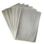 Premium Grey Table Mat (Set of 6 Pcs) - Image 2