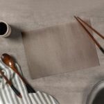 Premium Dark Biege Table Mat (Set of 6 Pcs)
