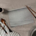 Premium Grey Table Mat (Set of 6 Pcs)