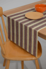 Handloom Classic Stripes Table Runner (58" x 13")
