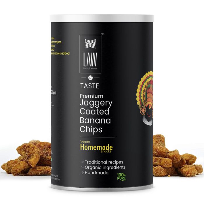 Jaggery Coated Banana Chips_1500x1500 (1) Premium Jaggery Coated Banana Chips 250gm - Image 1