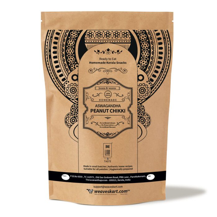 Ashwagandha Peanut Chikki 250g - Image 2