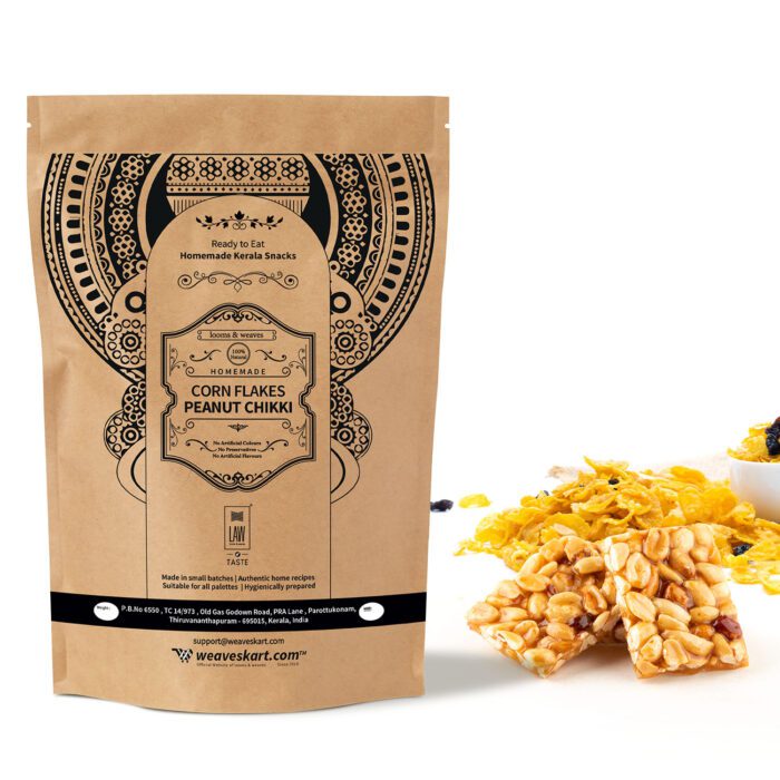 CORN FLAKES PEANUT CHIKKI (1) Corn Flakes Peanut Chikki 250g - Image 1