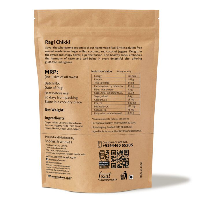 Ragi Chikki 250g - Image 3