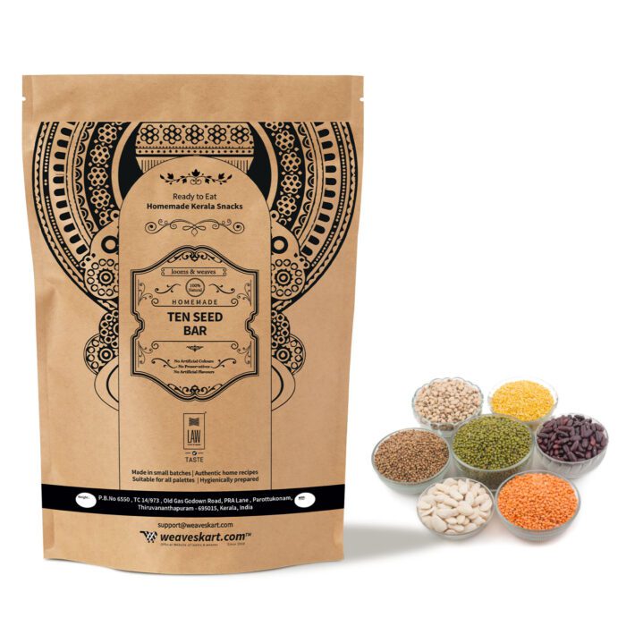 Ten Seed Bar (1) 10 Seed Bar Peanut Chikki 250g - Image 1