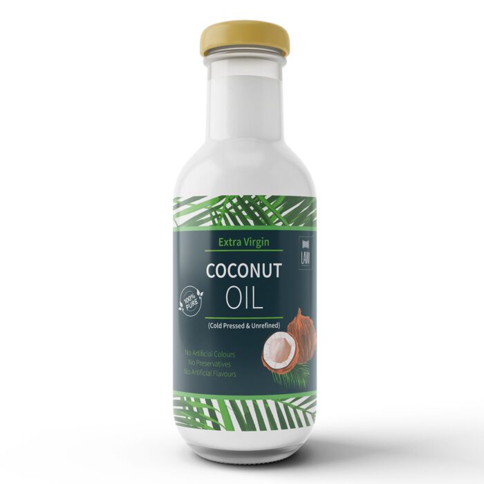 Premium Extra Virgin Coconut Oil from Kerala 200ml (Glass Bottle) - Image 2