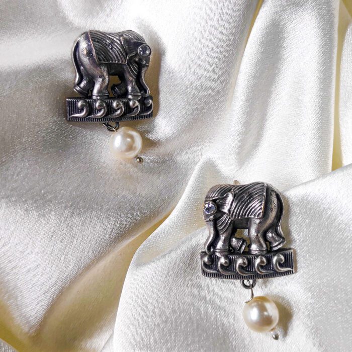 Earrings_2 (1) German Silver Earring (LAW59) - Image 1