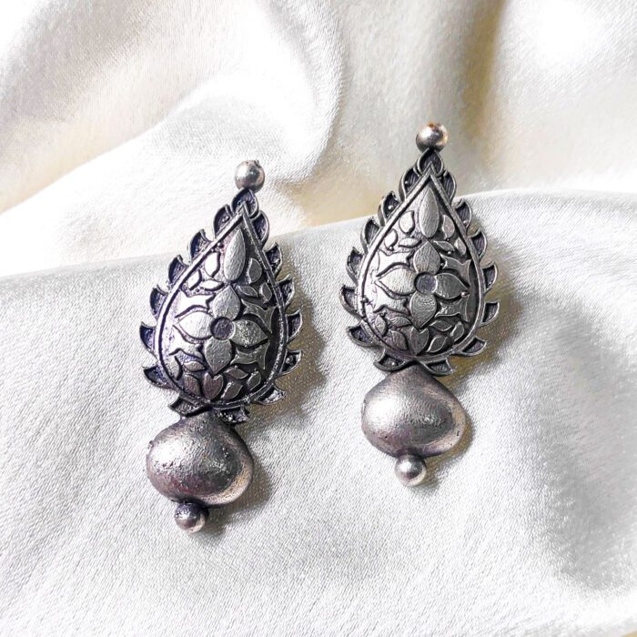Earrings_5 (1) German Silver Earring (LAW62) - Image 1