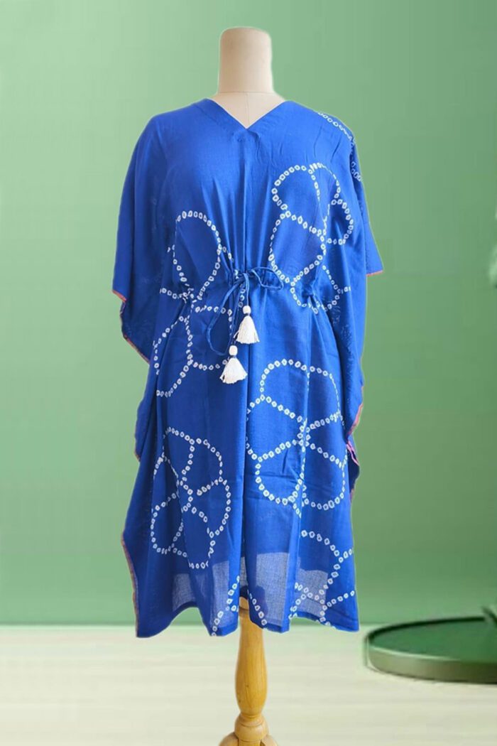 Images_KAFTAAN_0004_Layer 4 Bamboo Handloom Kaftaan - Image 1