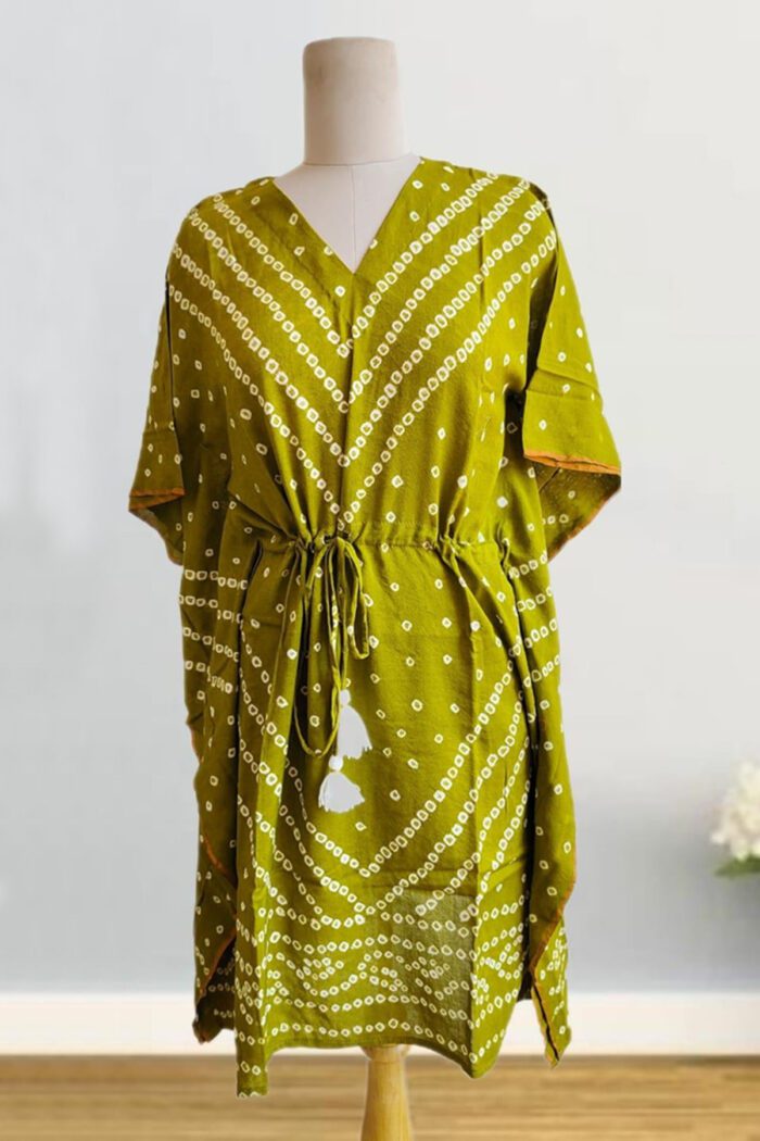 Bamboo Handloom Kaftaan - Image 2