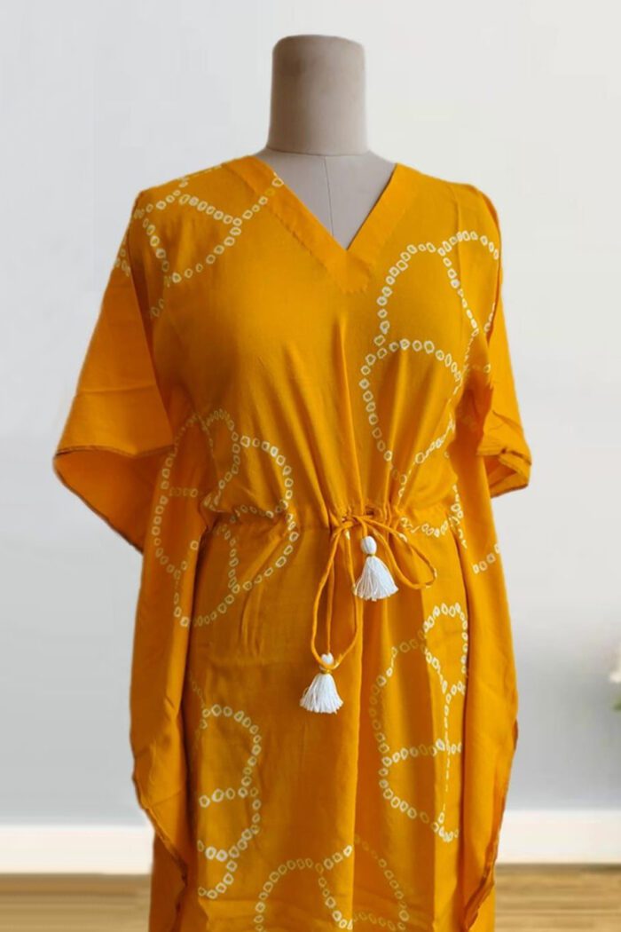 Bamboo Handloom Kaftaan - Image 2