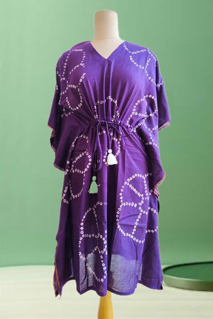 Bamboo Handloom Kaftaan - Image 2