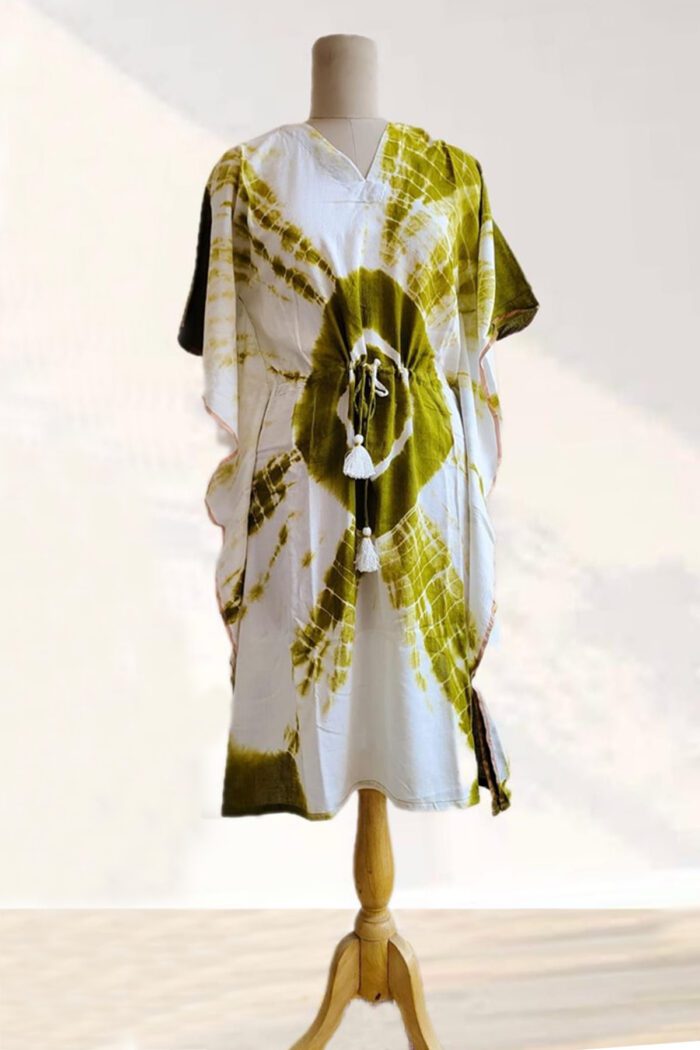 Images_KAFTAAN_0018_Layer 19 Bamboo Handloom Kaftaan - Image 1