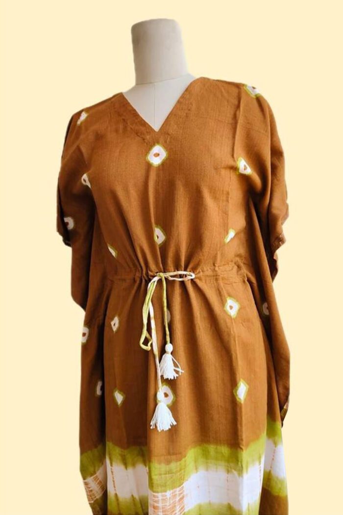 Bamboo Handloom Kaftaan - Image 2