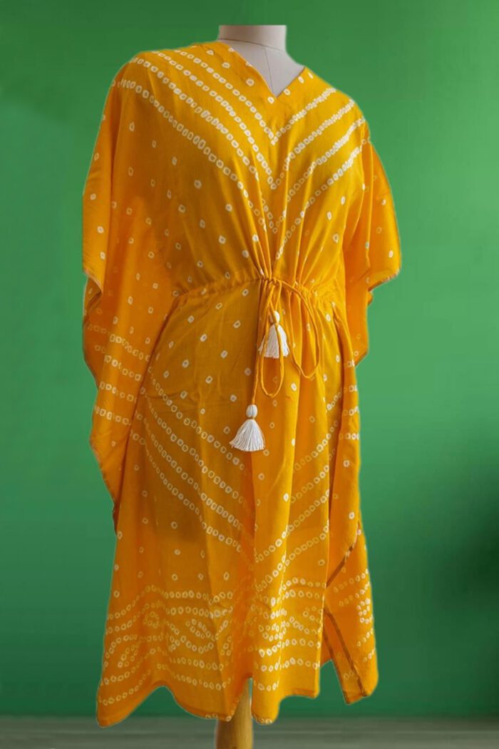 Bamboo Handloom Kaftaan - Image 2