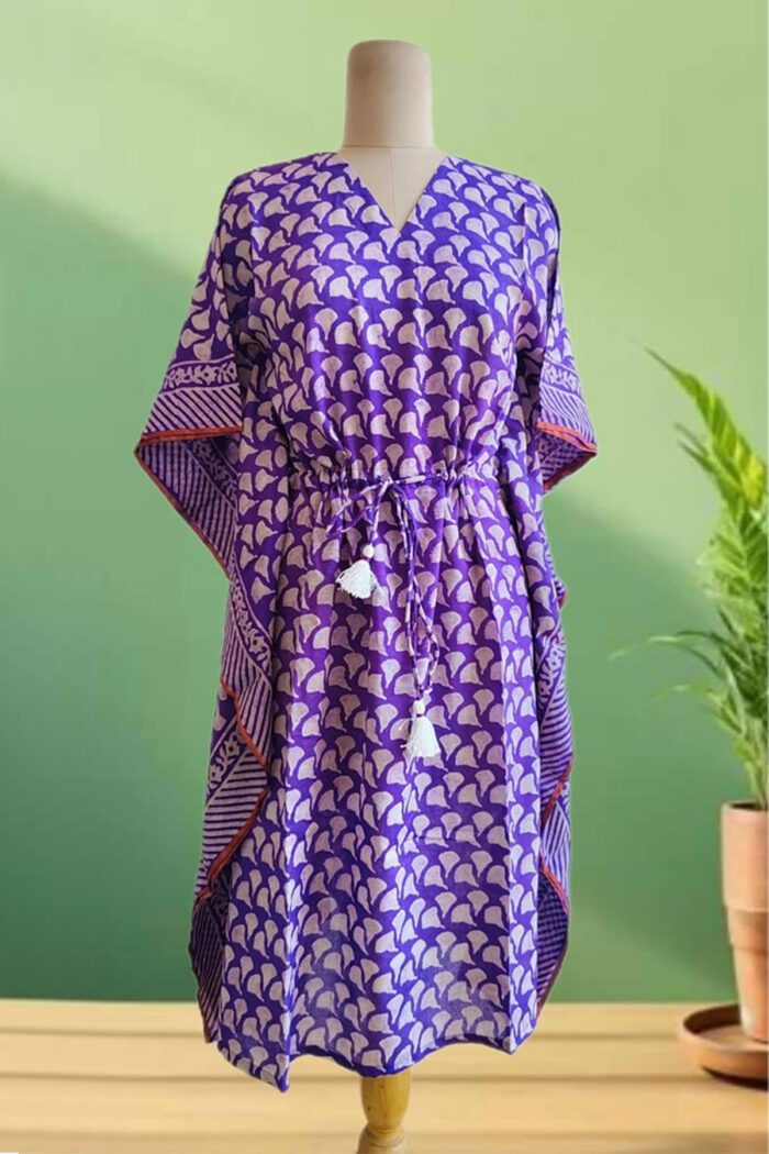 Bamboo Handloom Kaftaan - Image 2