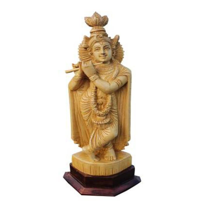 Images_0009_KRISHNAN Krishna (White Wood) - Image 1