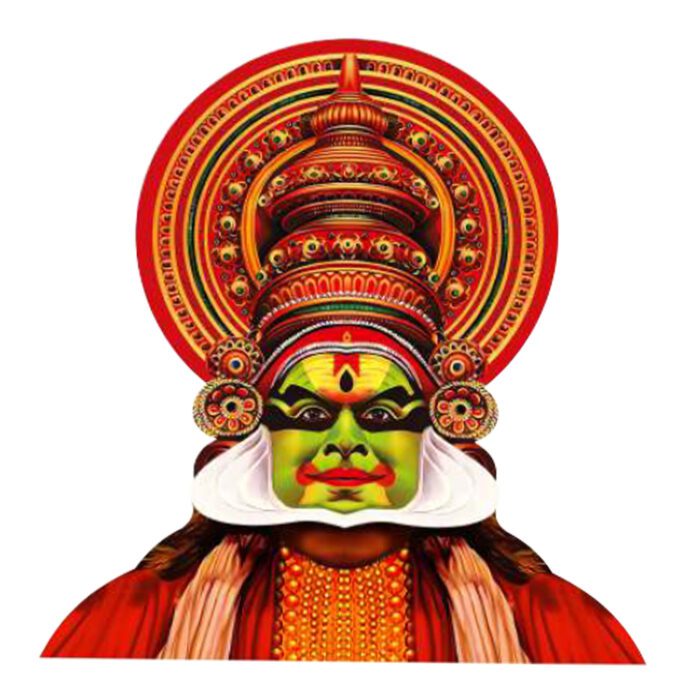 Images_0031_FRIDGE MAGNET KADHAKALI SHOULDER Kathakali Fridge Magnet (Upto Shoulder) - Image 1