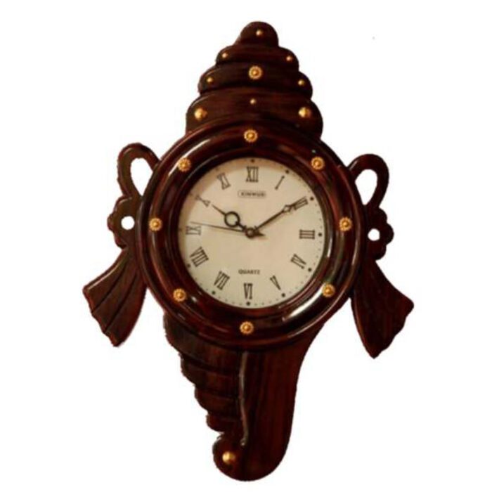 Images_0065_WOODEN SHANGU CLOCK Wooden Shangu Clock (Rosewood) - Image 1