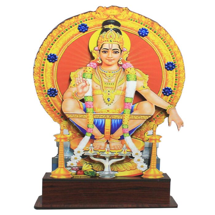 Images_0074_AYYAPPAN Ayyappan Colour with Stand - Image 1