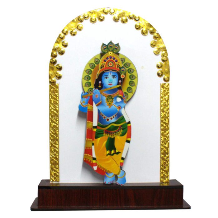 Images_0078_VISHU KRISHAN WITH ARCH Coloured Krishna with Arch - Image 1