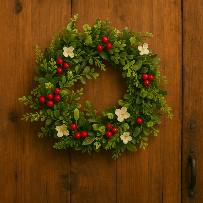 49de5892-6fdc-4deb-a411-2e4c4ea6f922 Evergreen Bliss Wreath - Image 1