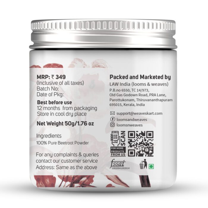 Beetroot Powder 50g - Image 4