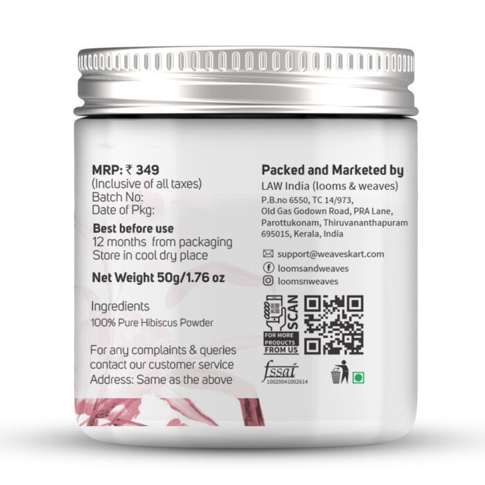 Hibiscus Powder 50g - Image 4