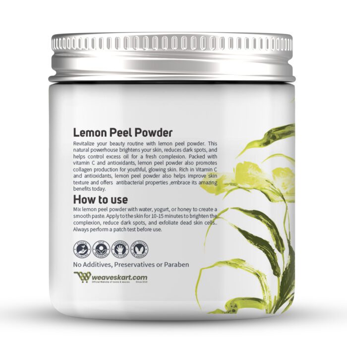 Lemon Peel Powder 50g - Image 3