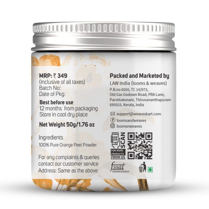 Orange Peel Powder 50g - Image 4