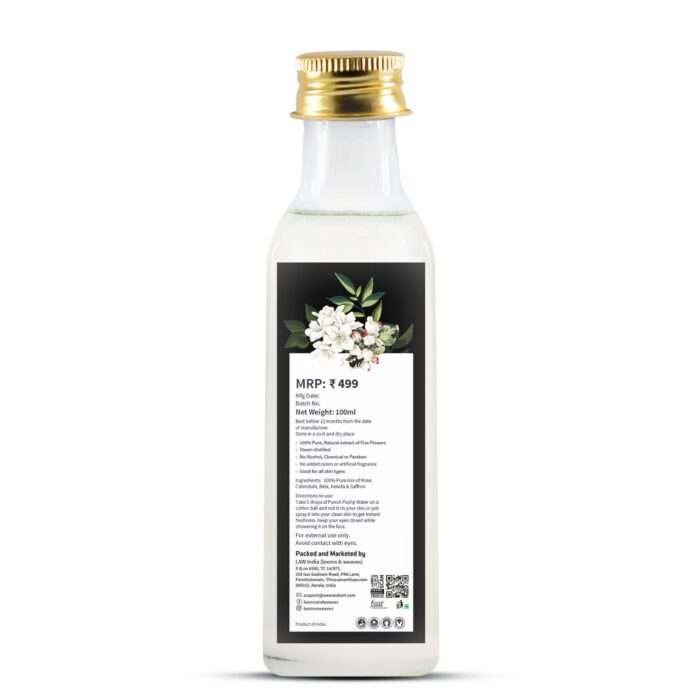 Ayurvedic Punch Pushp Water 100 ml - Image 3
