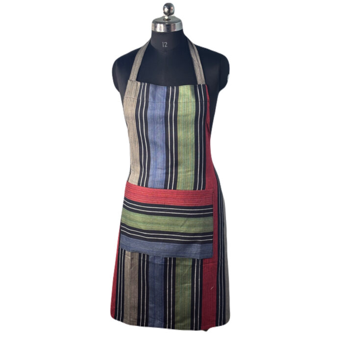 871F66F5-132B-4548-8857-9627372983DC Cotton Multicolour Apron - Image 1