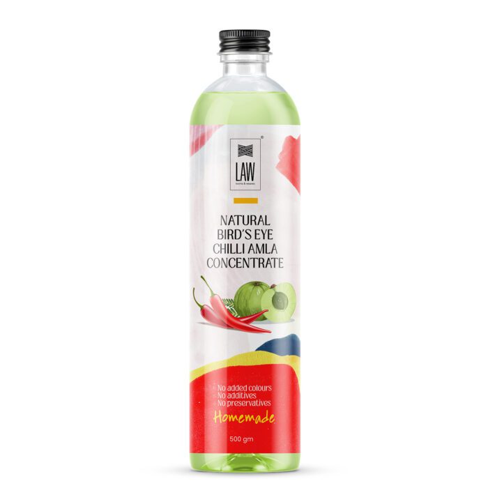 Natural Bird's Eye Chilli Amla Concentrate 500gm - Image 2