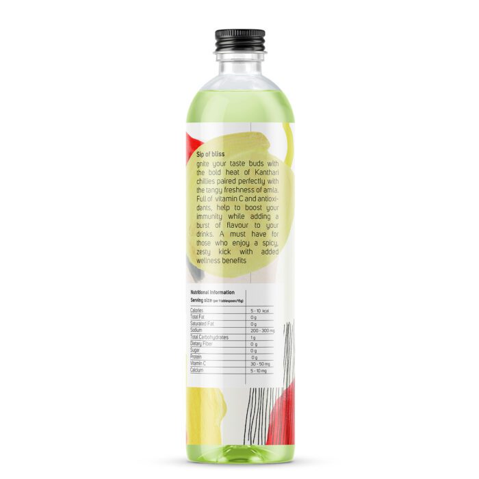 Natural Bird's Eye Chilli Amla Concentrate 500gm - Image 4