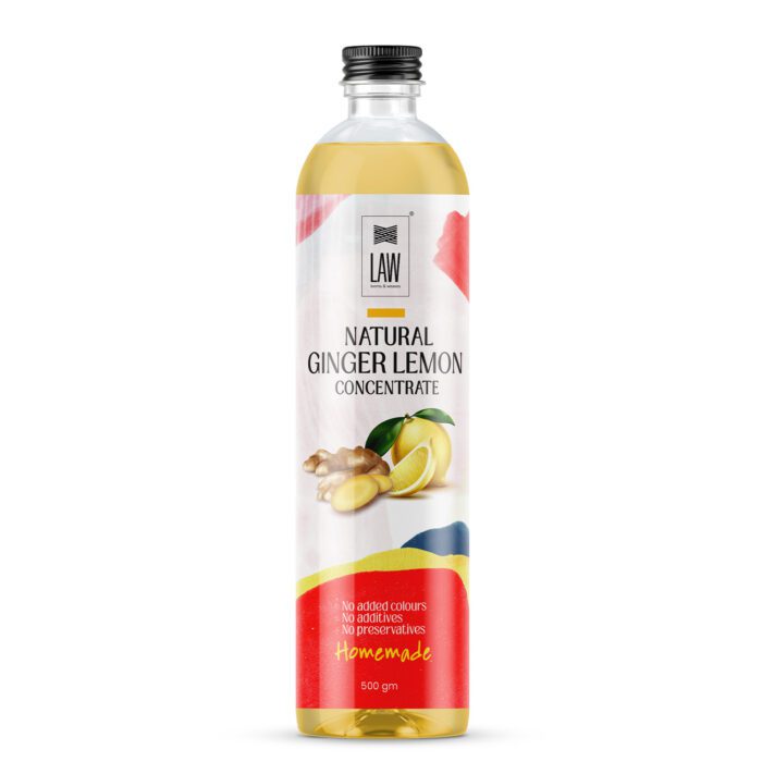 Natural Ginger Lemon Concentrate 500gm - Image 2