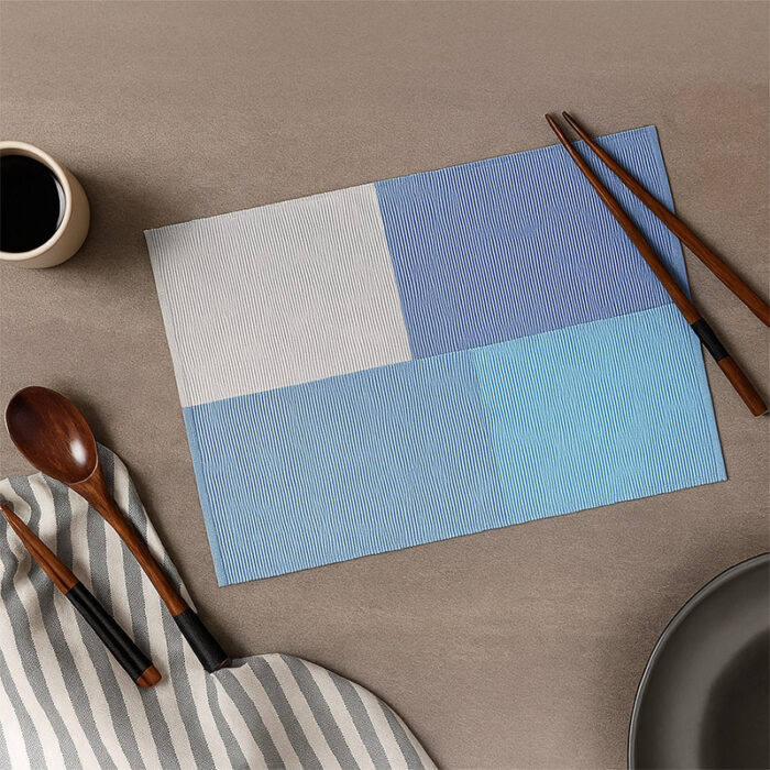 Table Mats_800x800 (3) Handwoven Cotton Table Mats With Multicolour Check (Set of 6 Pcs) - Image 1