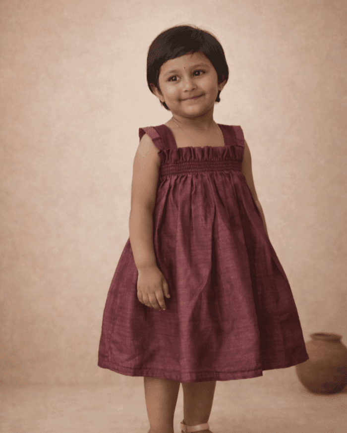 frock10(1) Ruby Charm Dress - Image 1