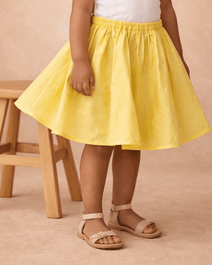 frock8(1) Chanderi Silk Skirt - Image 1