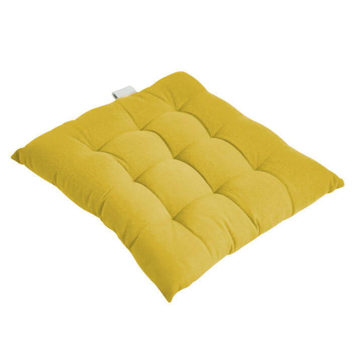 19 copy Premium Yellow Chair Cushion (16 Inch) - Image 1
