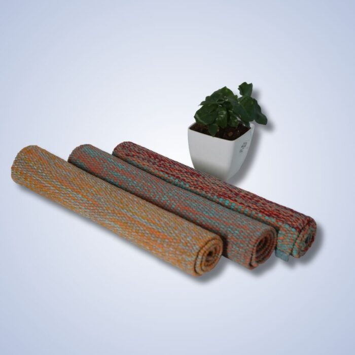 18 Premium Multicolor Bath mat Set of 3(18 x 26 Inch) - Image 1
