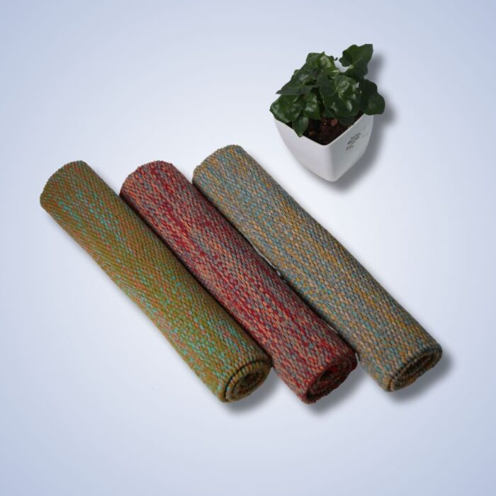 19 Premium Multicolor Bath mat Set of 3(18 x 26 Inch) - Image 1