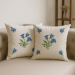 Premium Handcrafted Embroidery Cushion Cover Set of 2(16×16 inches)