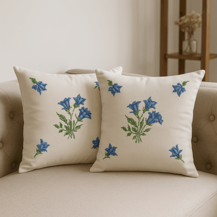 4fc45a79-d7f7-49fe-88f9-573ab8ebb453 Premium Handcrafted Embroidery Cushion Cover Set of 2(16×16 inches) - Image 1