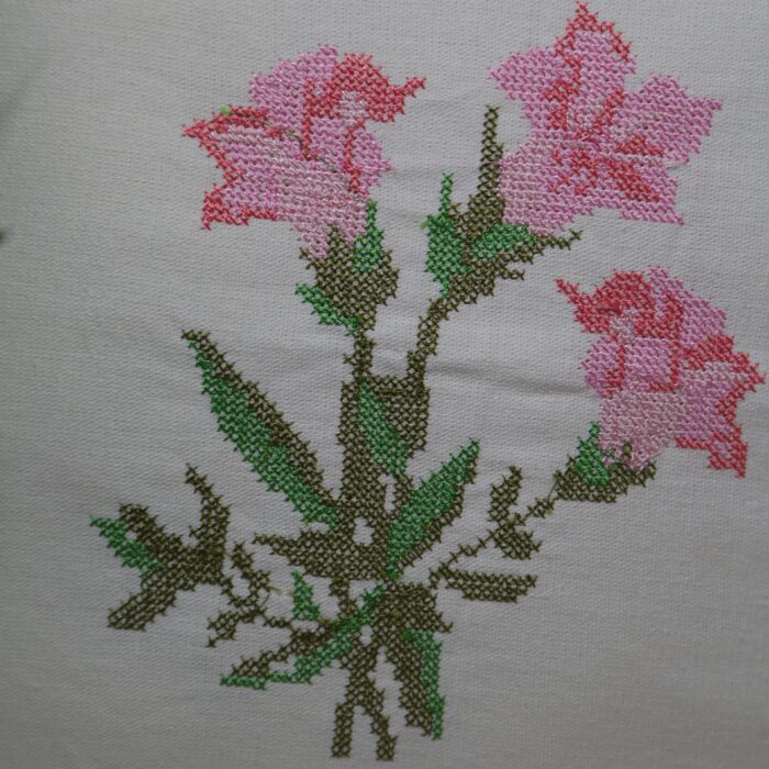 Premium Handcrafted Embroidery Cushion Cover Set of 2(16×16 inches) - Image 2
