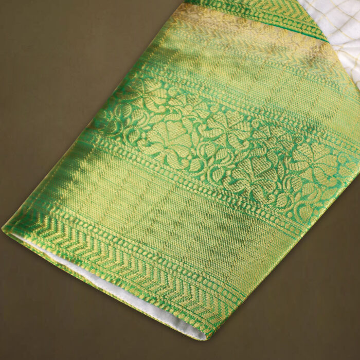 Organza Brocade Blouse - Image 4